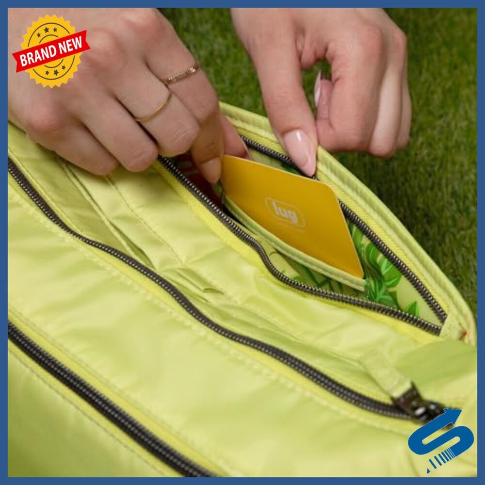 Rectangular Crossbody Bag With Multiple Zipper Po… - image 3